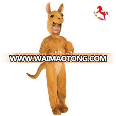 Wholesale promotional cute plush Kangaroo animal mascot costumes for kids fashion custom mascot cosplay costume